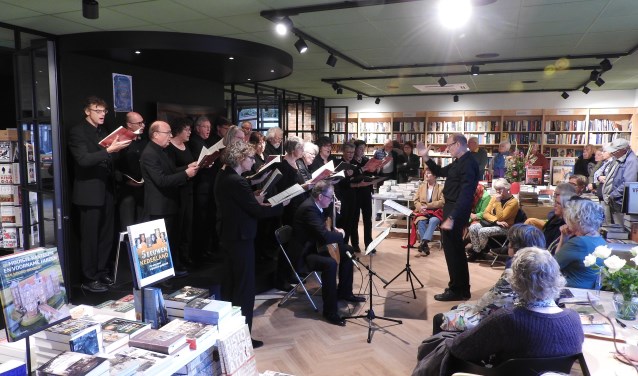 Het ensemble trad onlangs nog bij Blokker op.