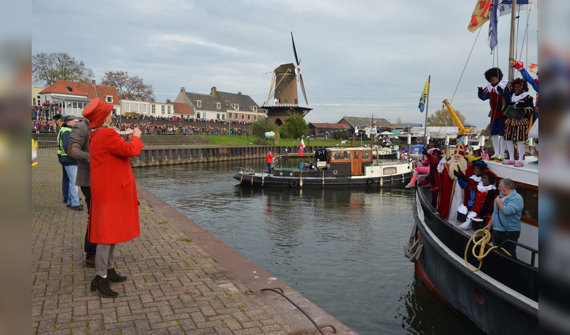 De boot met Sinterklaas is er!