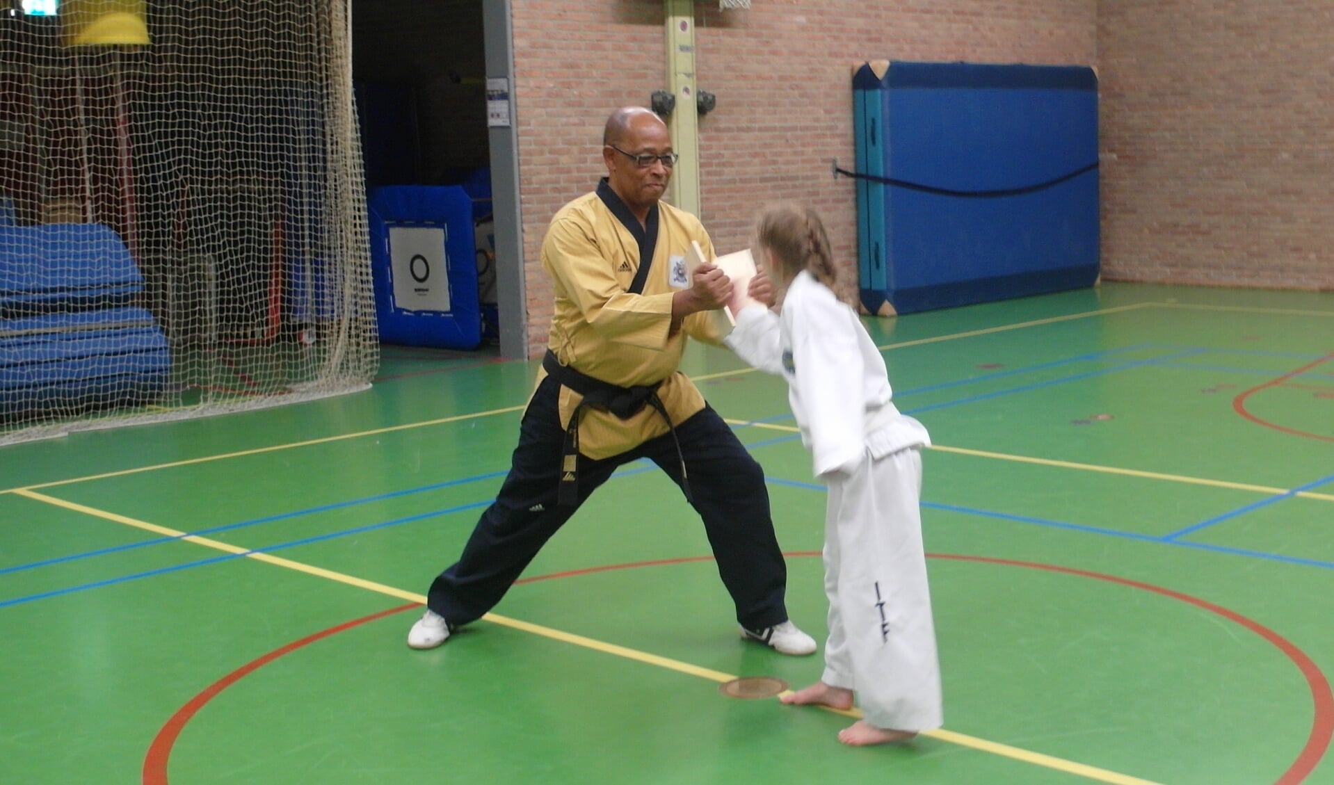 Natalie Ramos Cavalcanti in actie met een breektest.