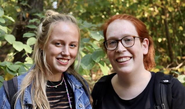 Suzanne Vink (l) en Maaike Kuijken.
