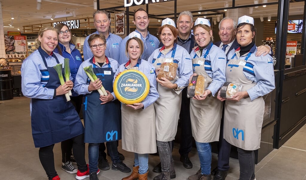Het team van Albert Heijn Nijkerk kijkt uit naar de opening van de vernieuwde supermarkt