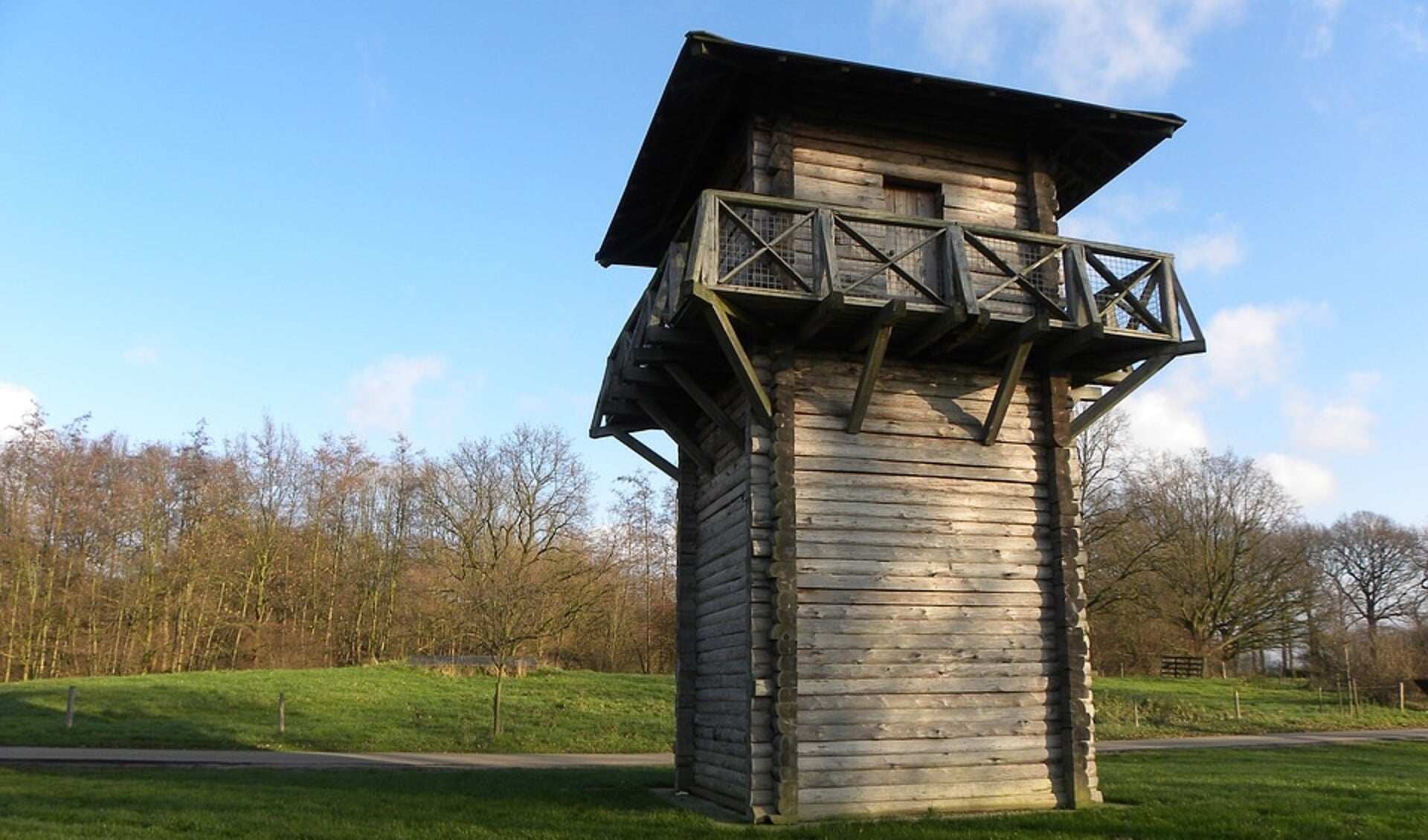 romeinse wachttoren bij fort Vechten