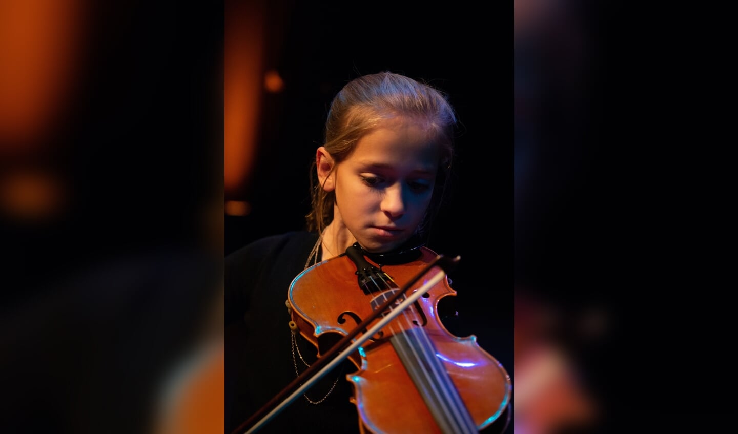 Laura Heij met haar viool