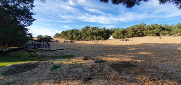Jaarlijkse herfst activiteit scouts - Regio Neder Veluwe - Wekeromse zand