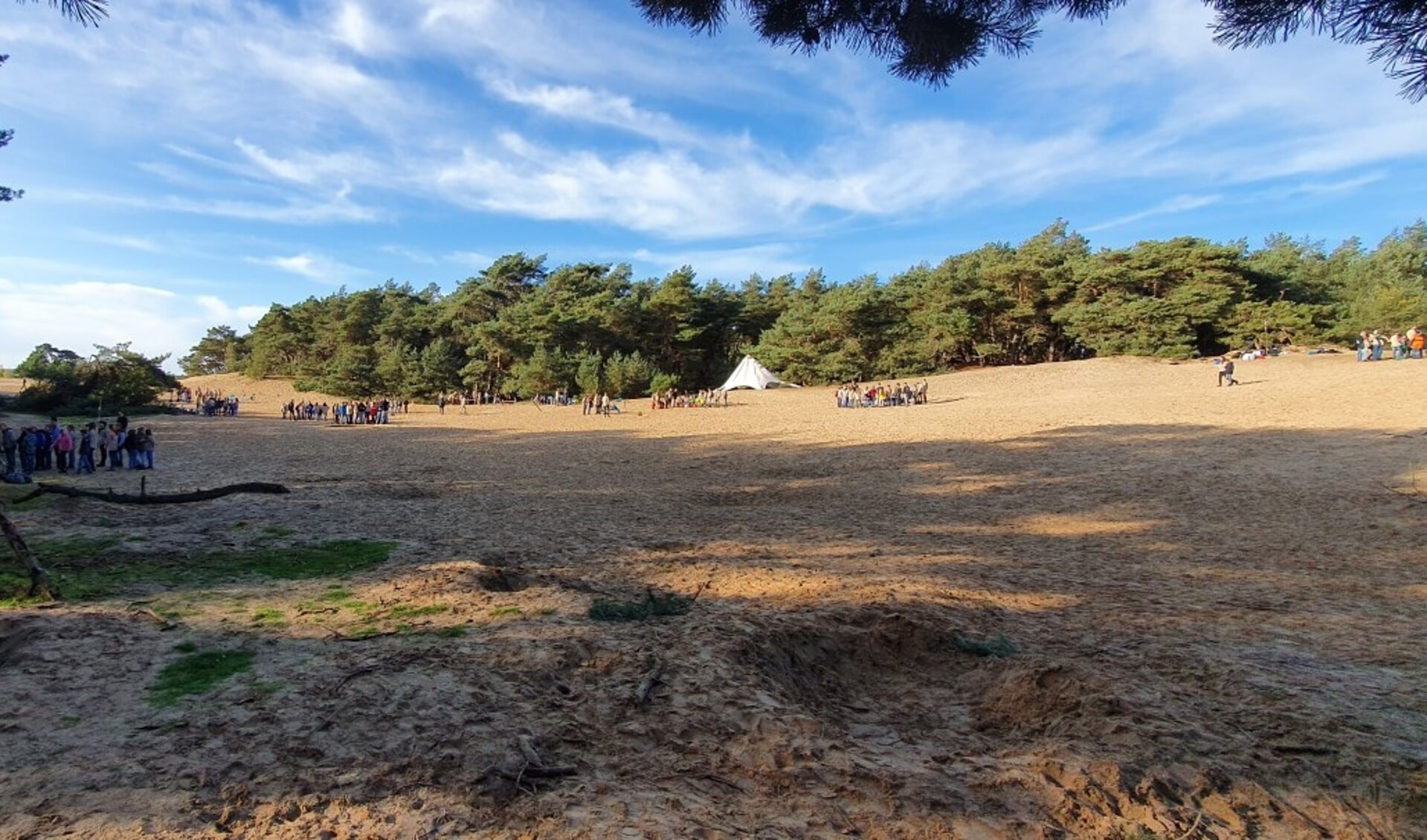 Jaarlijkse herfst activiteit scouts - Regio Neder Veluwe - Wekeromse zand