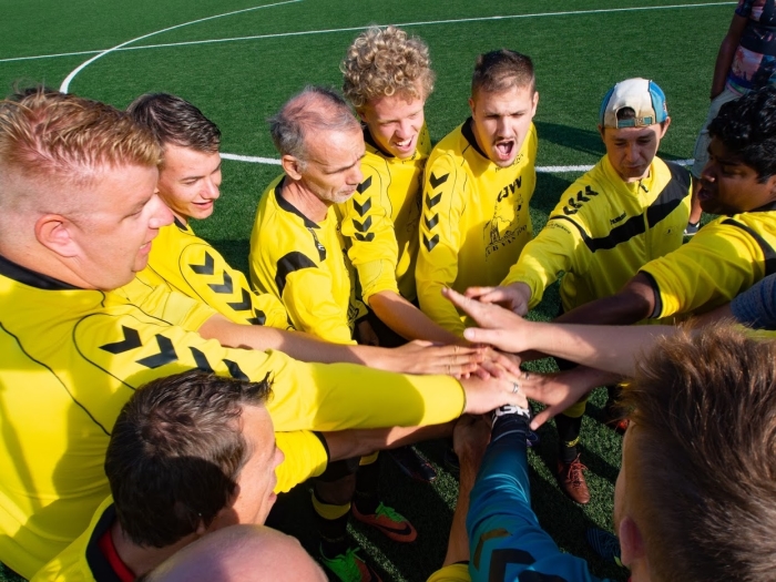 G-Spelers van CJVV tijdens het jaarlijkse G toernooi