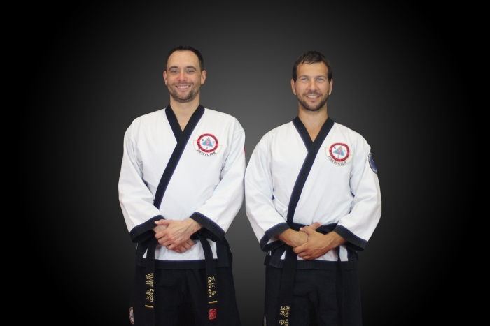 Trainers Hapkido v.l.n.r. Willem en Ricky