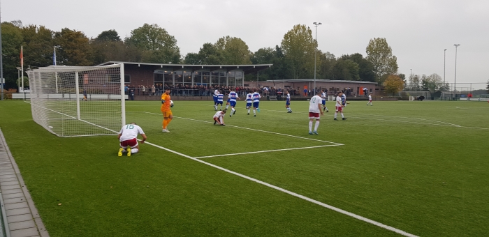 Ouderkerk heeft 2-1 gescoord