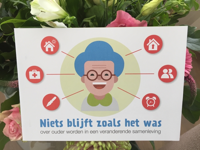 "Niets blijft zoals het was" is de titel van de workshop over ouder worden in een snel veranderende samenleving.
