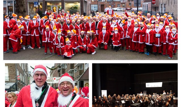 Iedereen is welkom op de Rotary Santa Run.