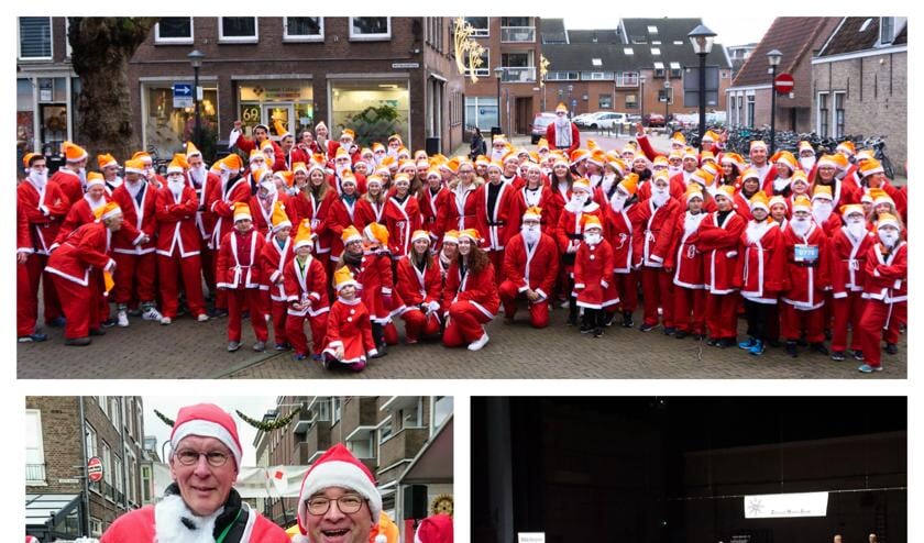 Iedereen is welkom op de Rotary Santa Run.