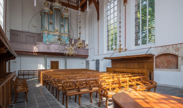 De Waalse kerk is geheel gerenoveerd en is sinds kort weer geopend.