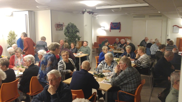 Gezamenlijke maaltijd Senioren Belangen