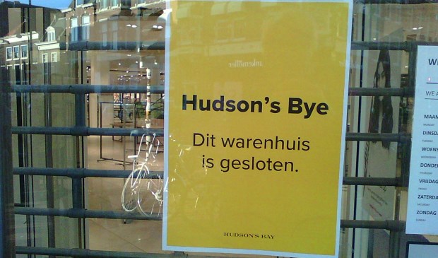 Hudson's Bay zegt Haarlem (en Nederland) vaarwel.