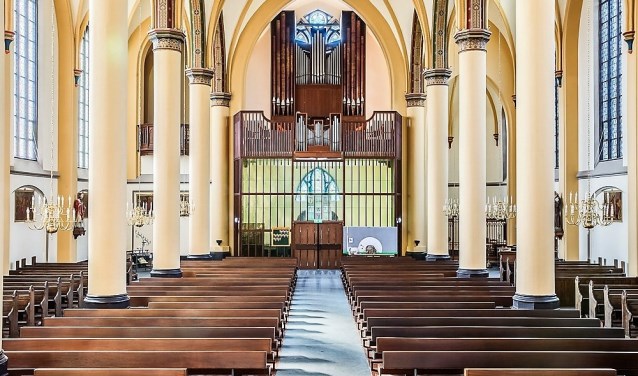Het orgel van de Nicolaaskerk.