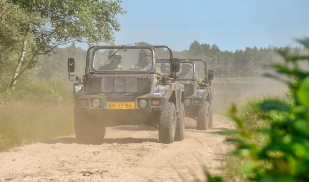 Een landmachtoefening in 2018 in Ede.