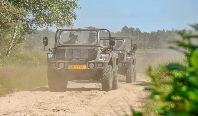 Een landmachtoefening in 2018 in Ede.