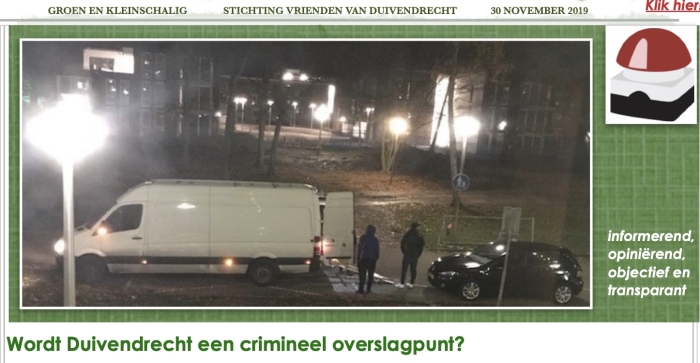 Wordt Duivendrecht een crimineel overslagpunt?