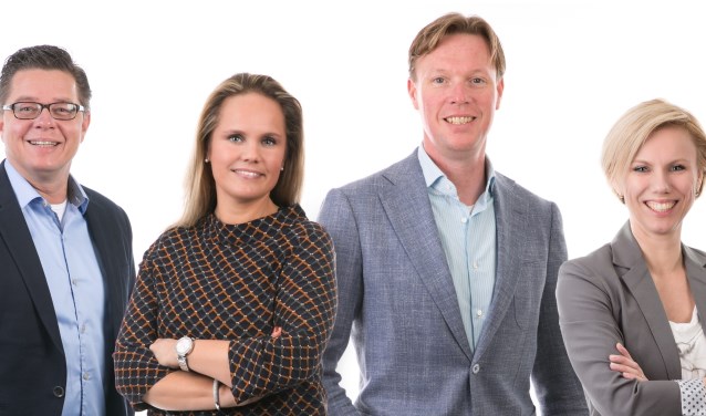 Het enthousiaste team van WK makelaars.