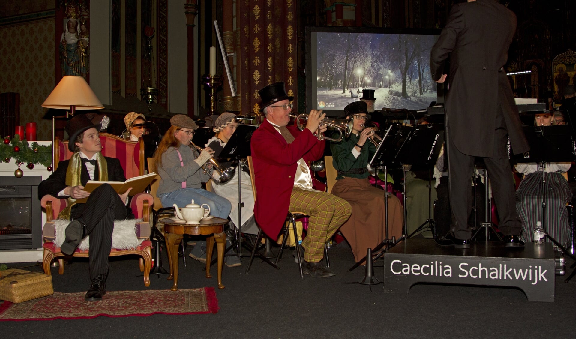  A Christmas Carol door Muziekvereniging Caecilia in de Michaëlkerk te Schalkwijk