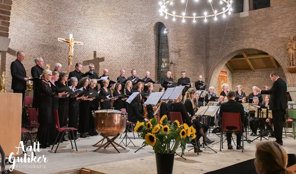Bach Consort Nijkerk tijdens het 5-jarig jubileumconcert