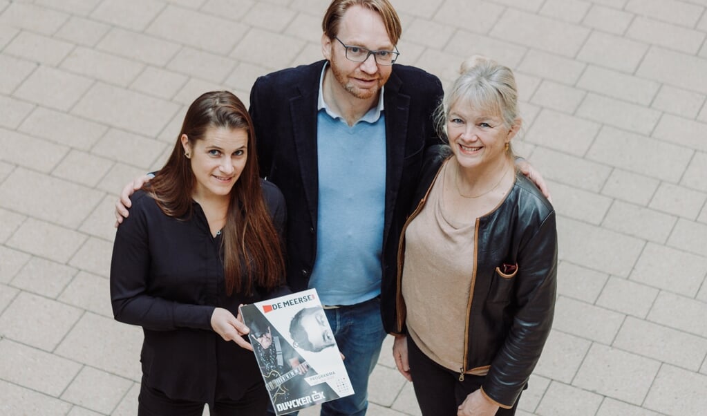 Lotte Lammers (artistiek leider Duycker), Erik Jobben (directeur) en Katja Brenninkmeijer (artistiek leider De Meerse)