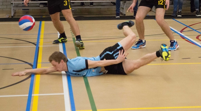 Knappe redding van Ties Haket