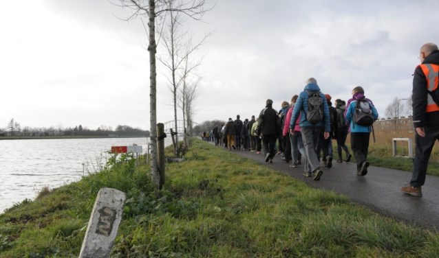 Wandelen langs het kanaal