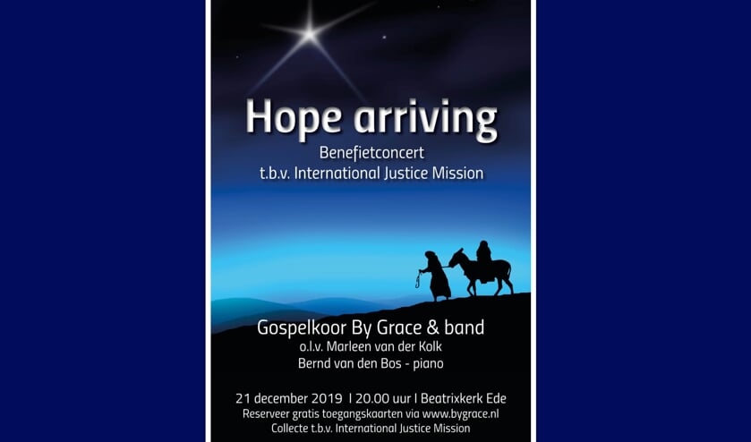Benefietconcert gospelkoor By Grace.