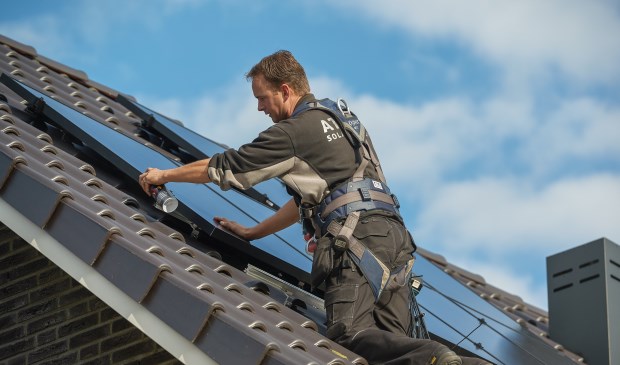 In totaal werden in 2019 4.420 zonnepanelen neergelegd op daken van Portaal-woningen in Amersfoort.