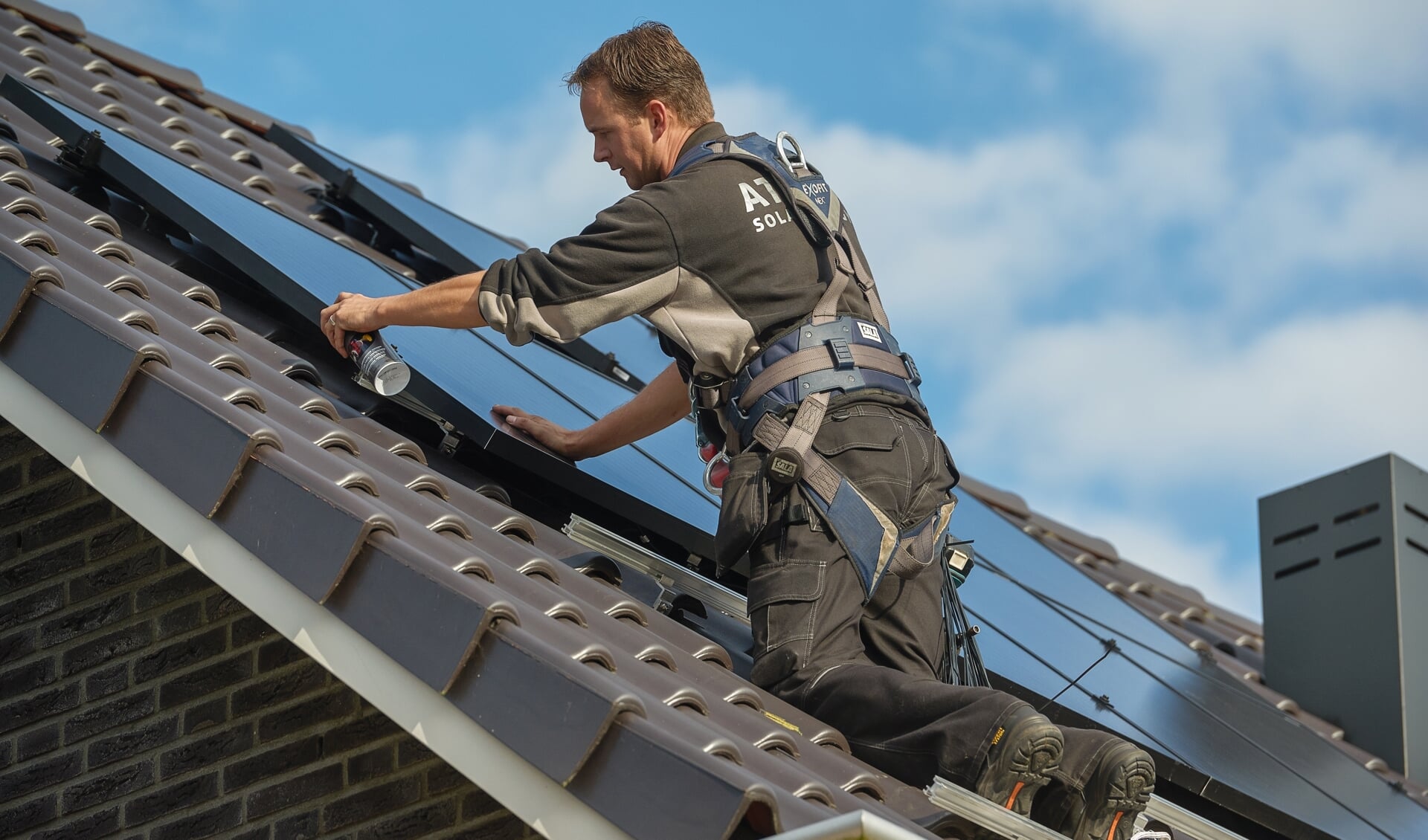 In totaal werden in 2019 4.420 zonnepanelen neergelegd op daken van Portaal-woningen in Amersfoort. 