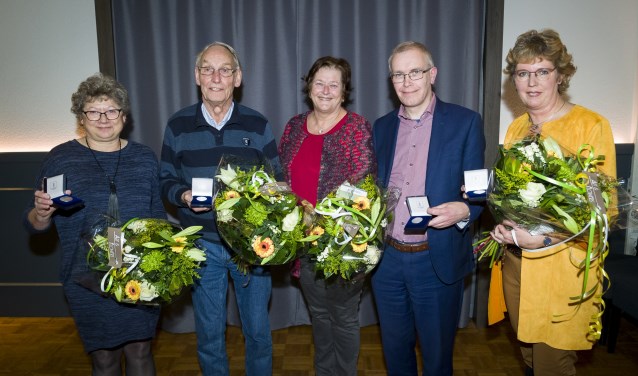 Uitreiking Gemeentepenningen