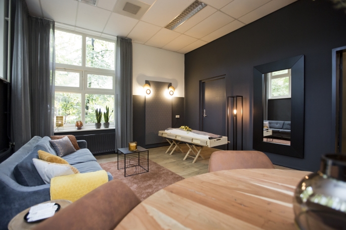De condoleancekamer van de Piramide