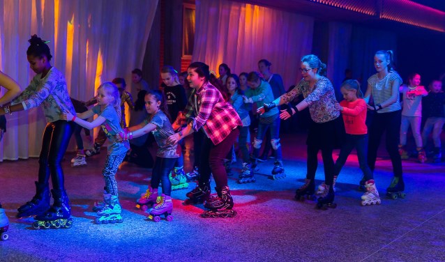 Rollerdisco kidsedition in Flint.