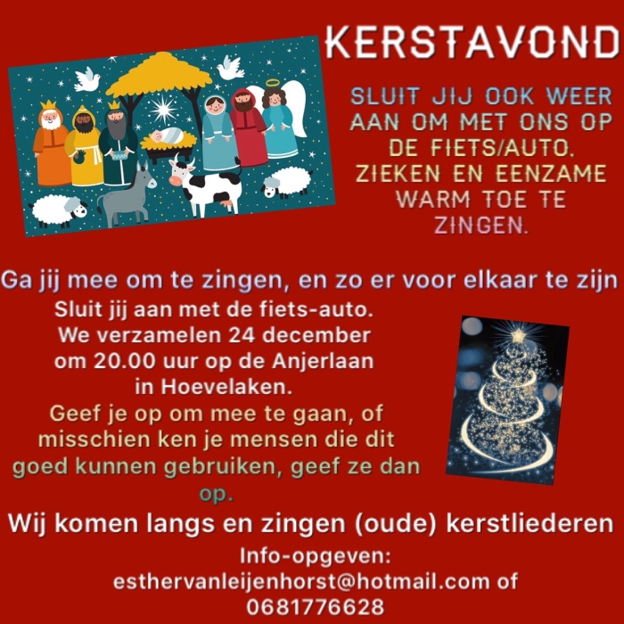 Flyer van deze avond