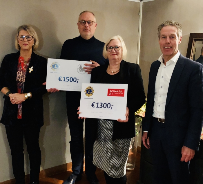 Uitreiking cheques