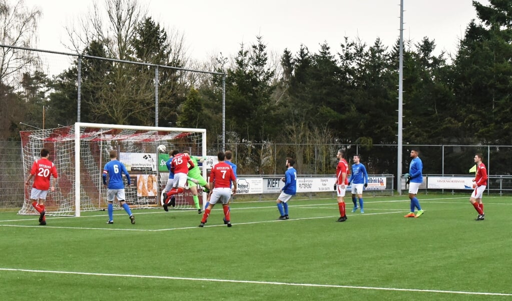 1-0 Rood-Wit in de 2e minuut
