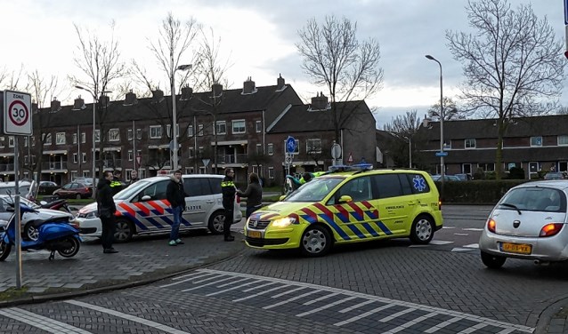 Archieffoto van een van de ongelukken op de Holkerweg