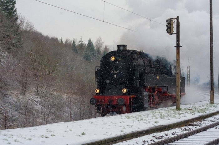 Stoomtrein in de Harz