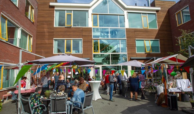 Archieffoto van de nazomerbraderie in september bij Norschoten.