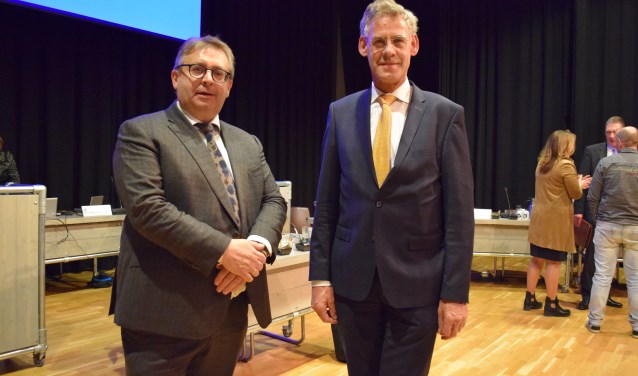 De kandidaat-wethouders van SGP-huize: Gerard van Deelen en Izaak van Ekeren.