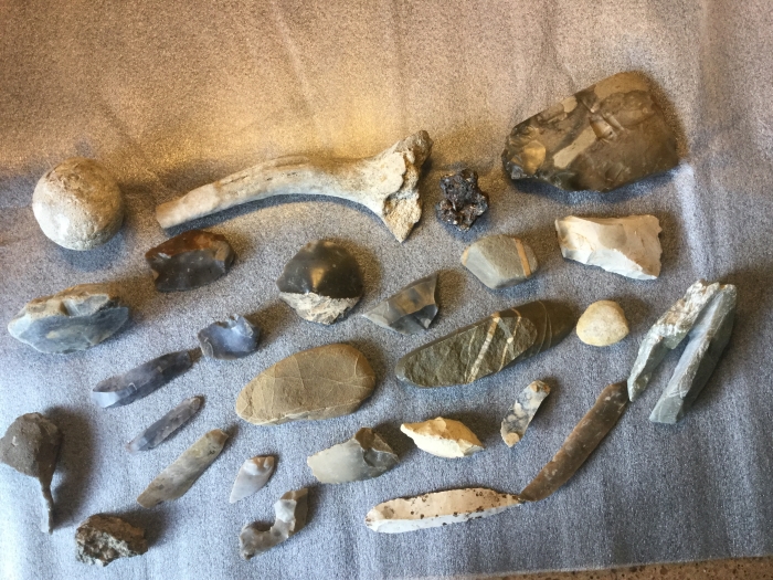 Prehistorische gebruiksvoorwerpen