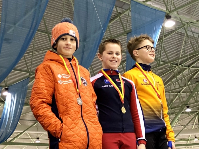 Niels Hiddink won bij de pupillen C
