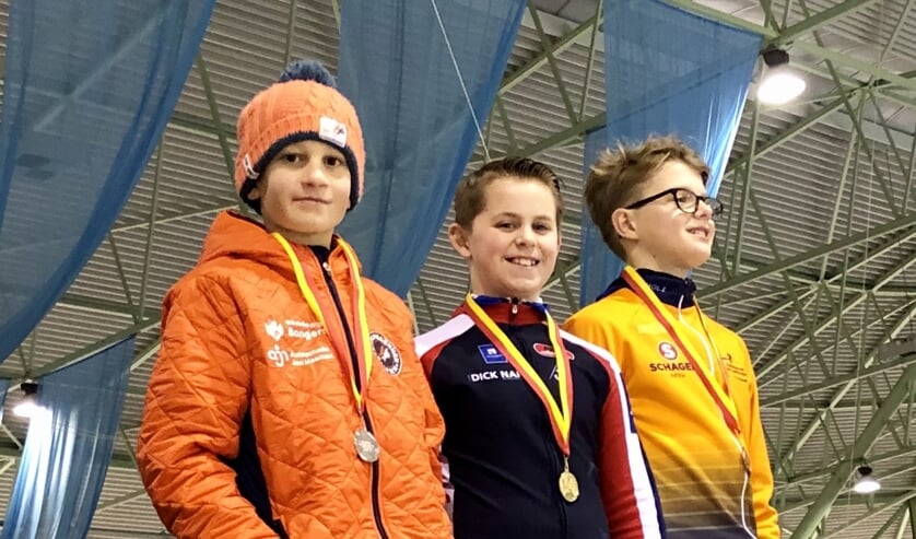 Niels Hiddink won bij de pupillen C