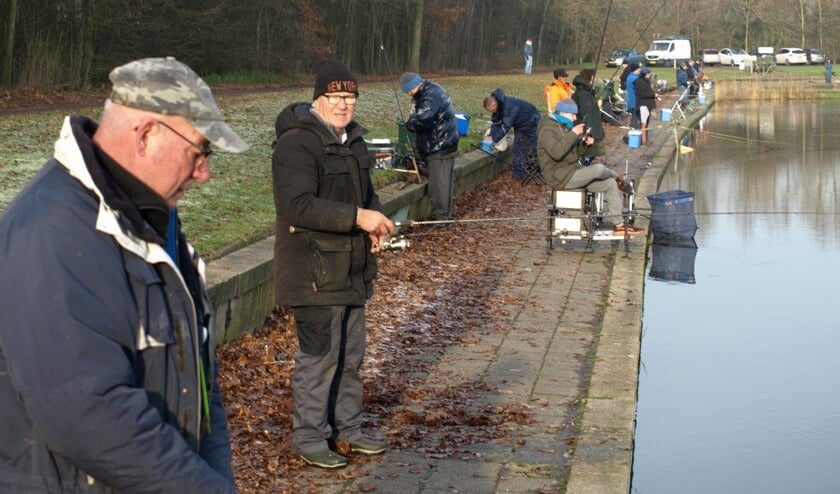 Maar liefst 140 enthousiaste vissers waren in de weer voor KIKA.