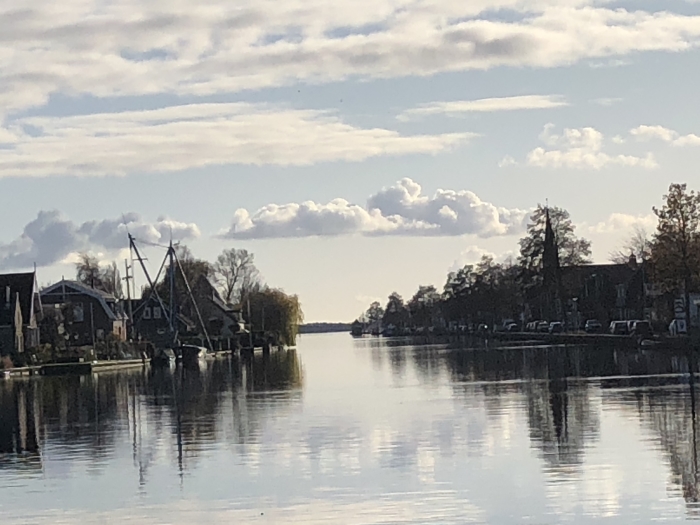Wetering mondt uit in de Ringvaart