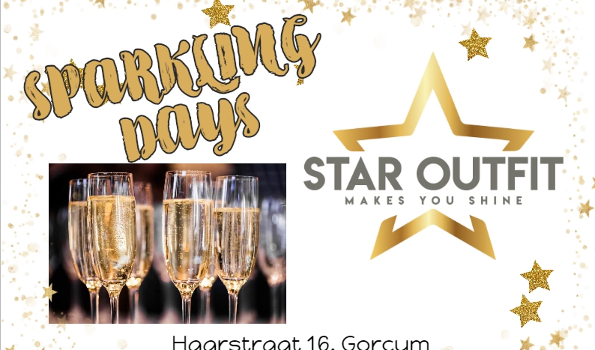 Uitnodiging Sparkling Days StarOutfit
