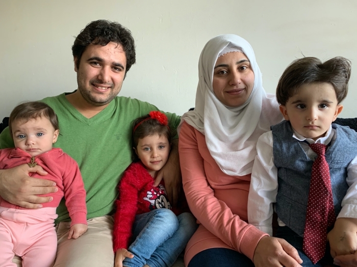 Ebrahim, Lamis en hun kinderen
