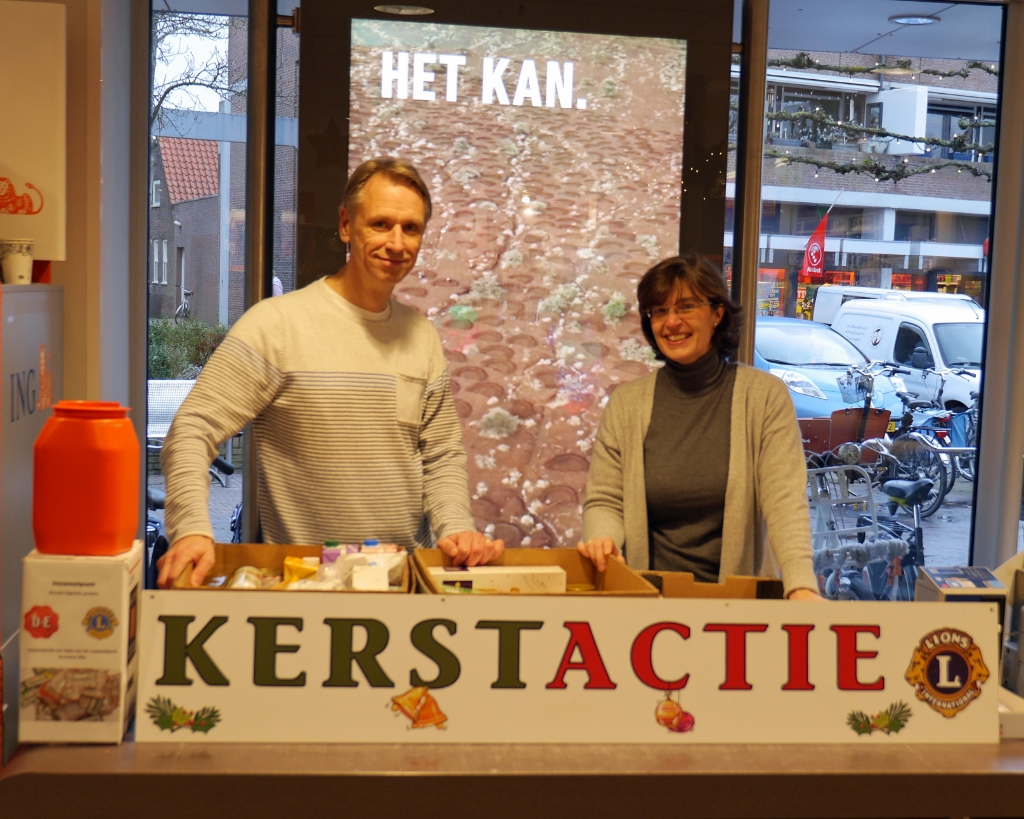 <p>De Kerstactie is ieder jaar een groot succes.</p>