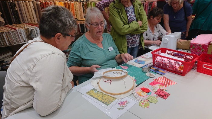Demonstratie Quilten
